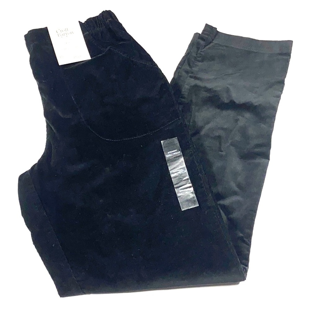 Croft & Barrow Small Corduroy Pull On Pants New D22